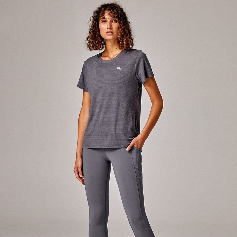 Running Bare Always Crew Workout Tee