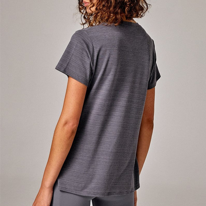 Running Bare Always Crew Workout Tee