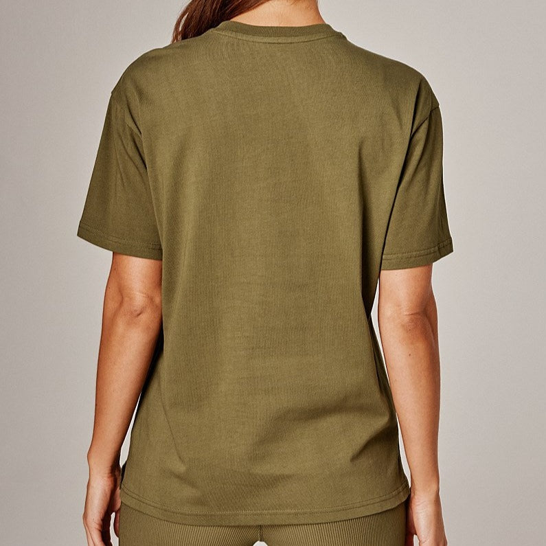 Running Bare totem 2.0 boyfriend tee