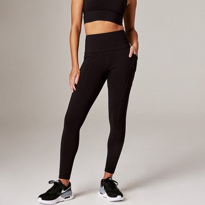 Running Bare Power Moves Ab-Waist Tight 28in