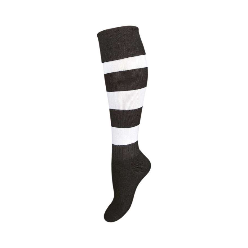 Burley Sekem Elite Socks Black Top White