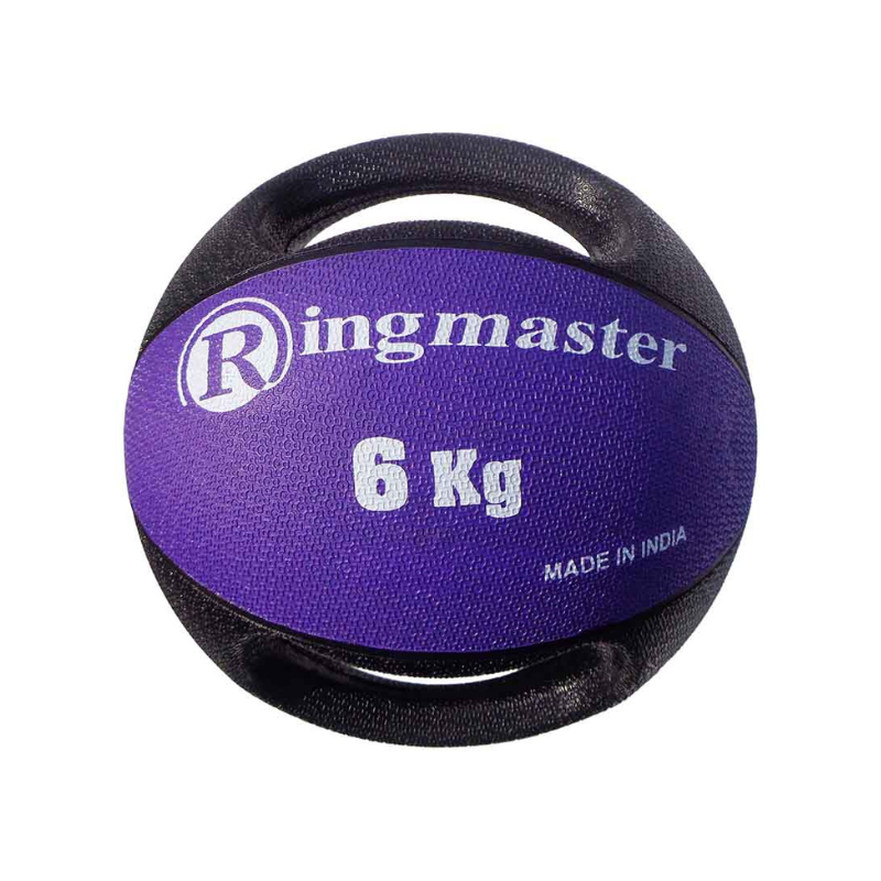 Ringmaster Double Grip Gym Ball Two Tone 6 Kg