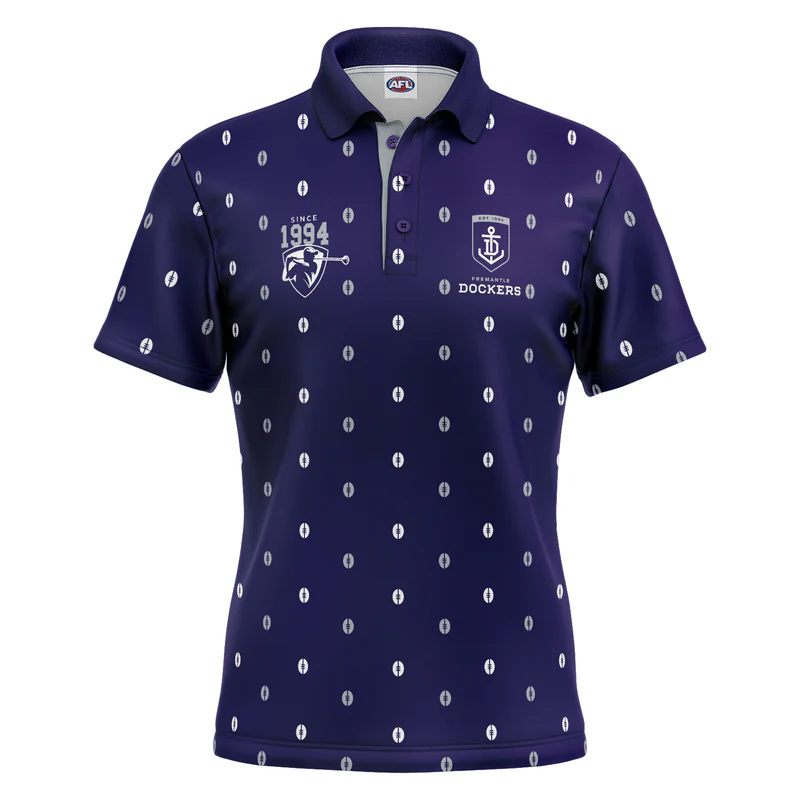 AFL Freo Dockers Mulligan Golf Polo