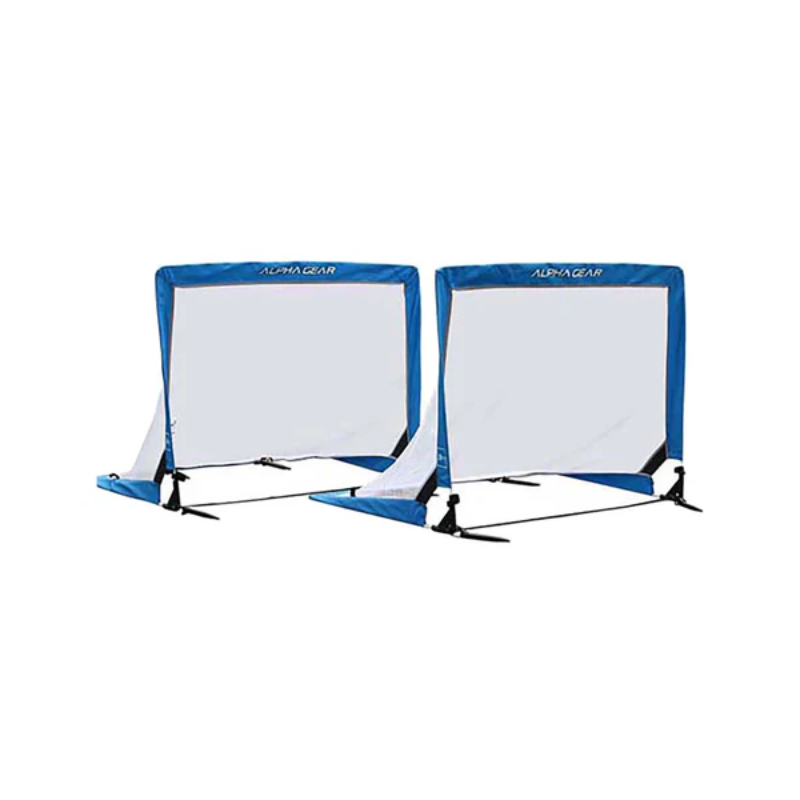 Alpha Gear Square 3ft Pop Up Goals - 2 In One Carry Bag
