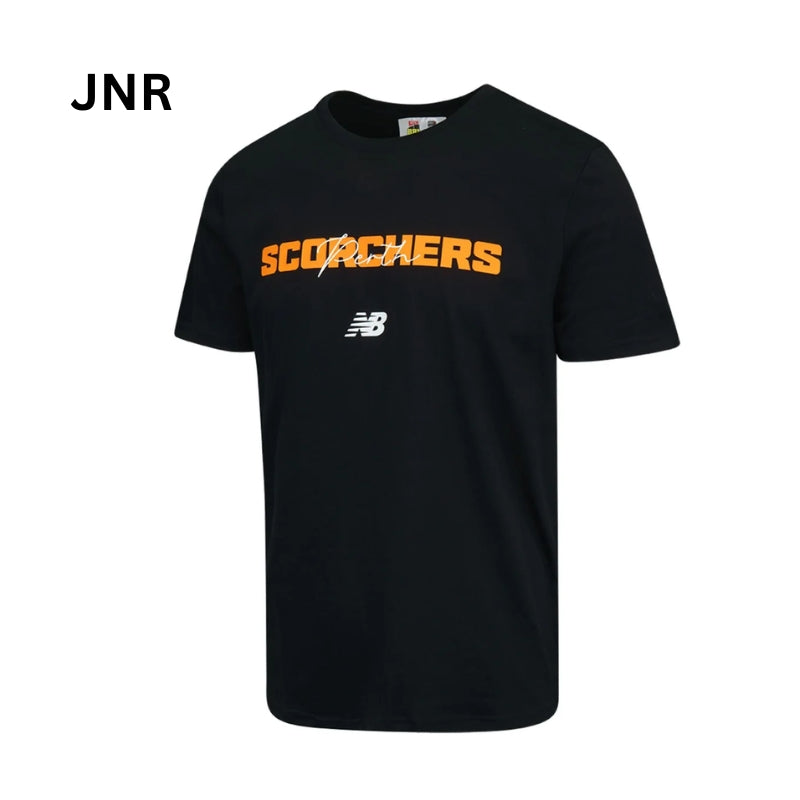 NB Perth Scorchers BBL 2026 Black Travel Tee