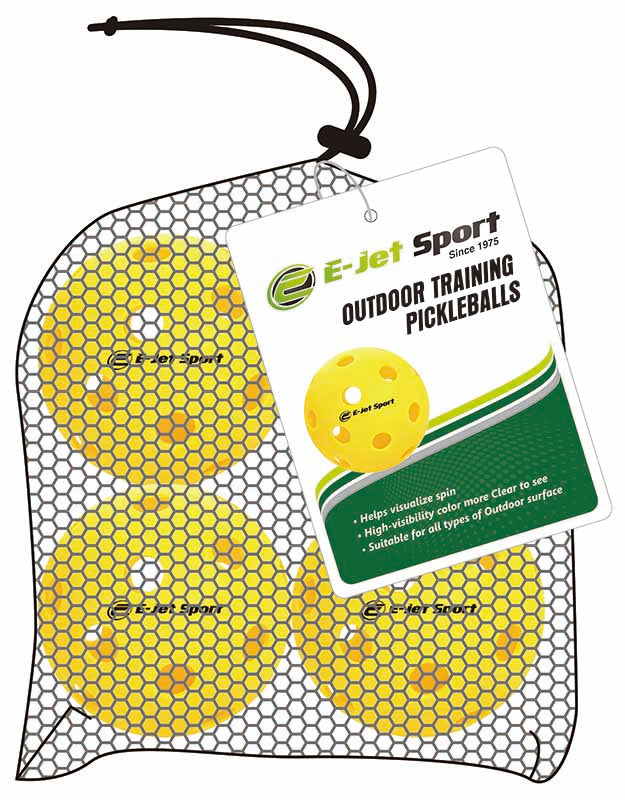 E-Jet Sports Pickleball 4 Pack Outdoor