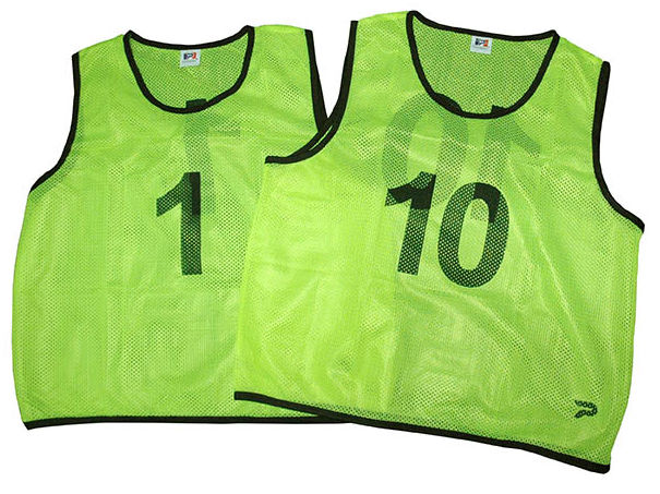 Patrick Numbered Training Singlet Set 1-10