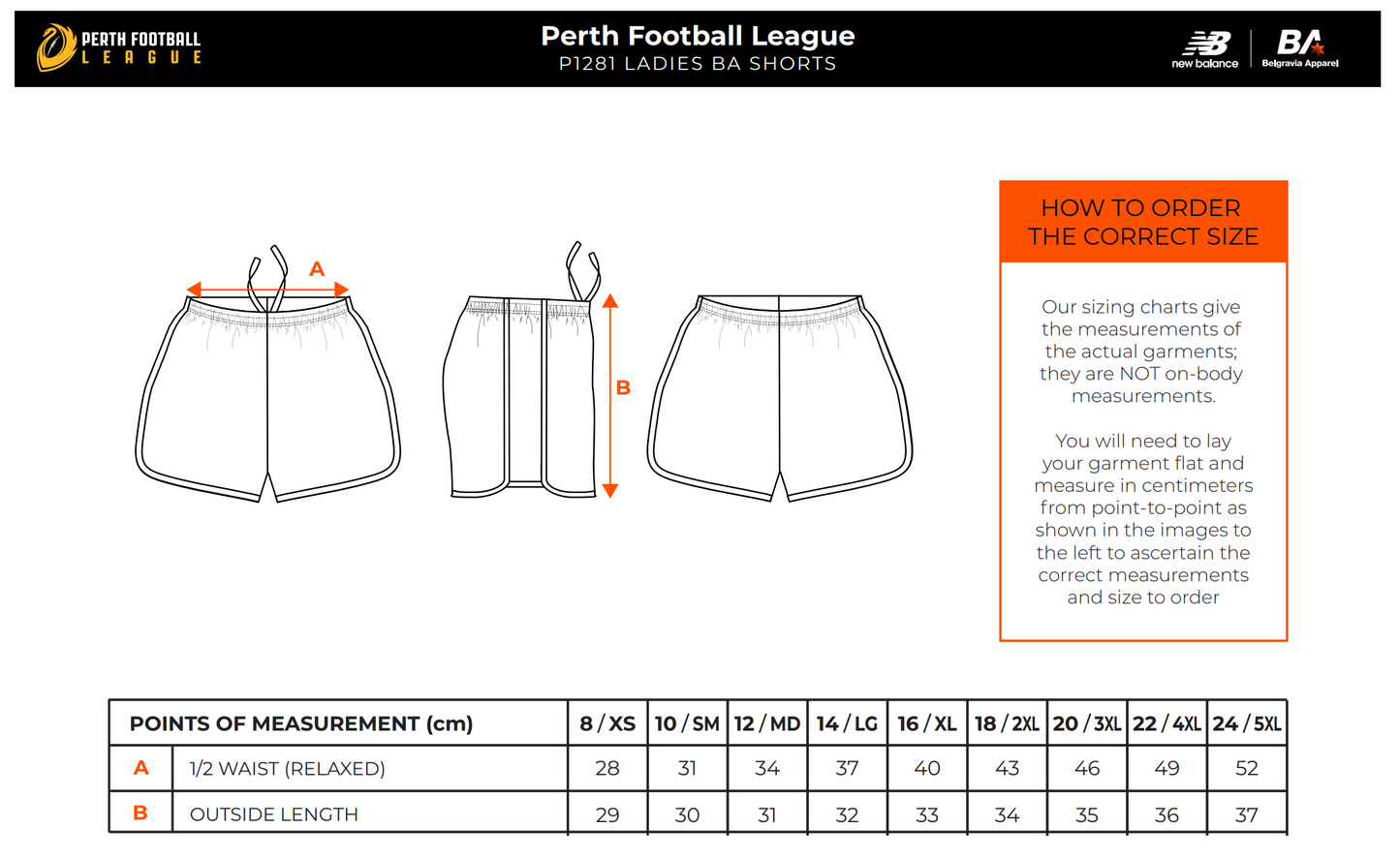 Canning Vale PFL Shorts