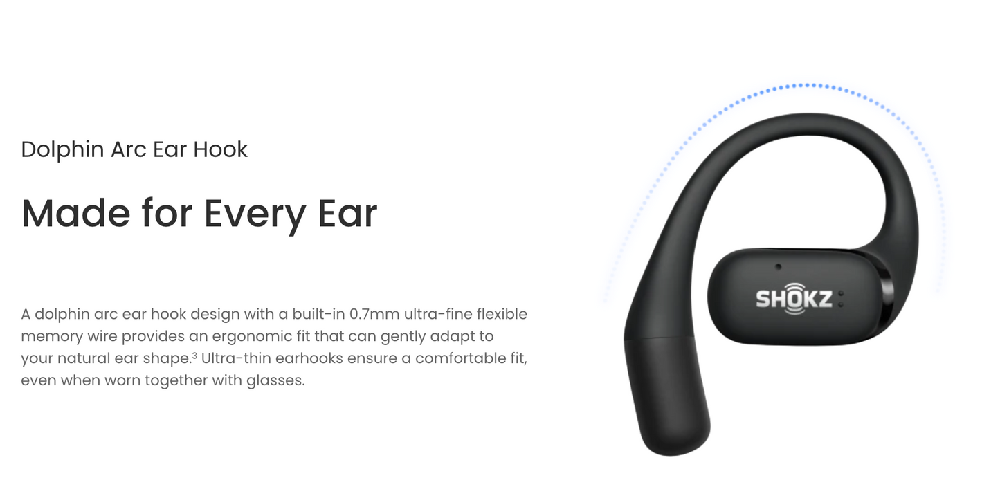 SHOKZ OpenFit True Wireless Earbuds