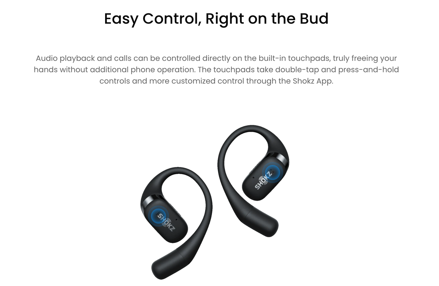 SHOKZ OpenFit True Wireless Earbuds