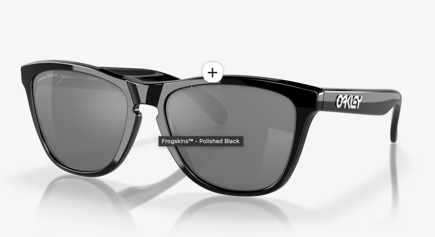Oakley Frogskins Polished Black w/ PRIZM Black