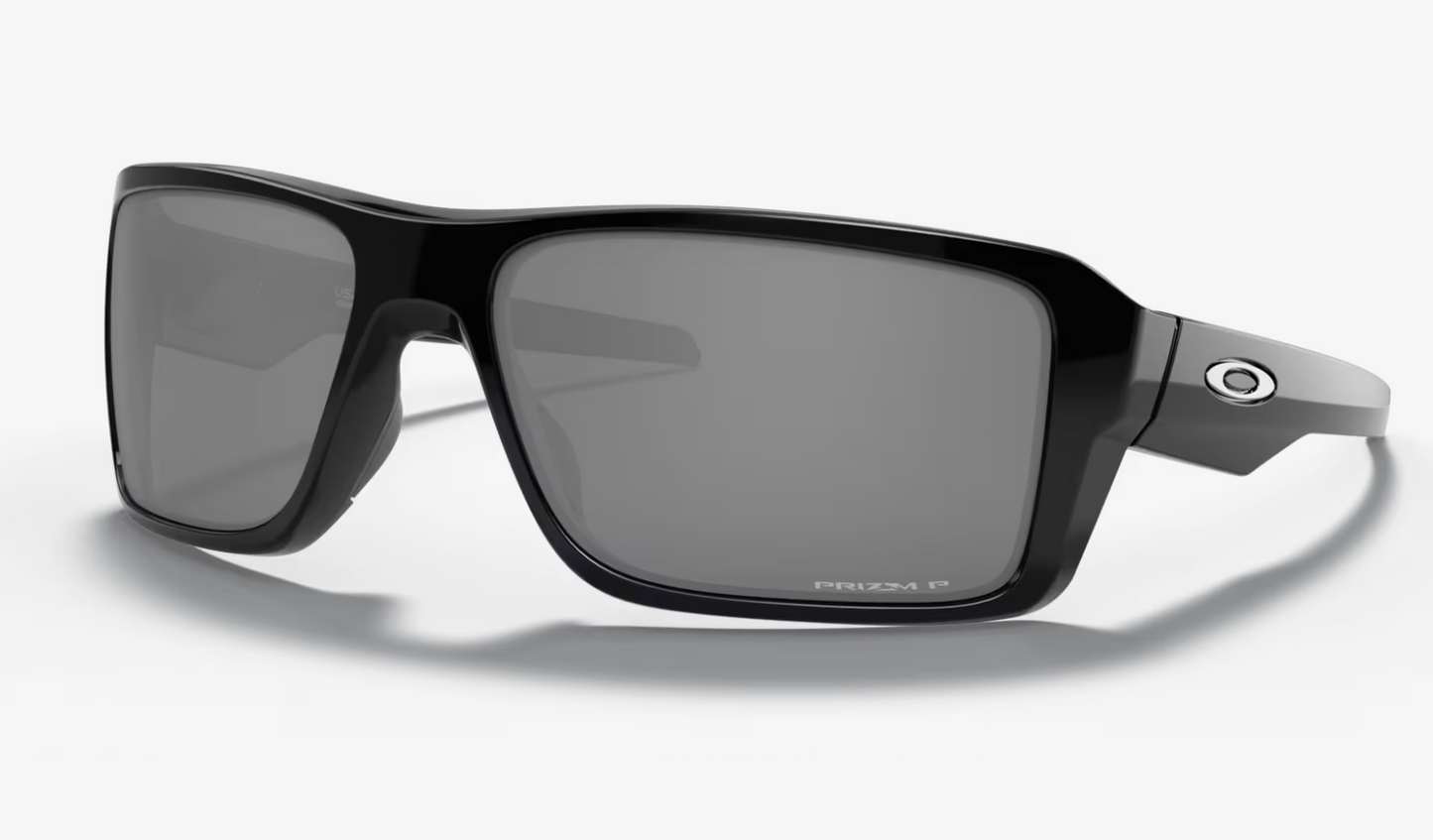 Oakley Double Edge Polished Black W/ Prizm Black Polarized