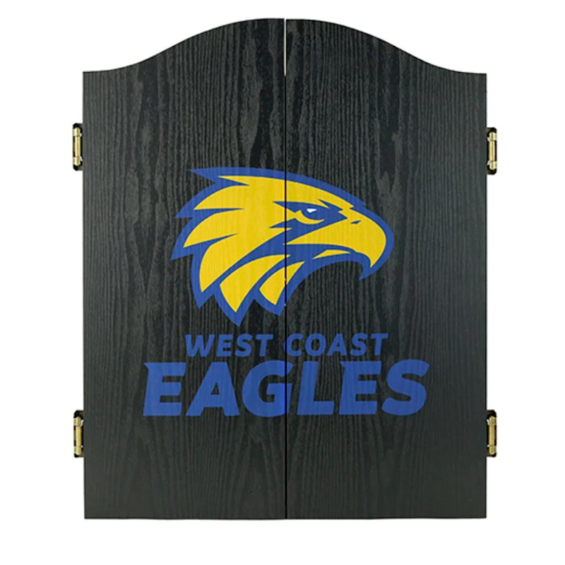 AFL Dartboard & Cabinet Set WCE