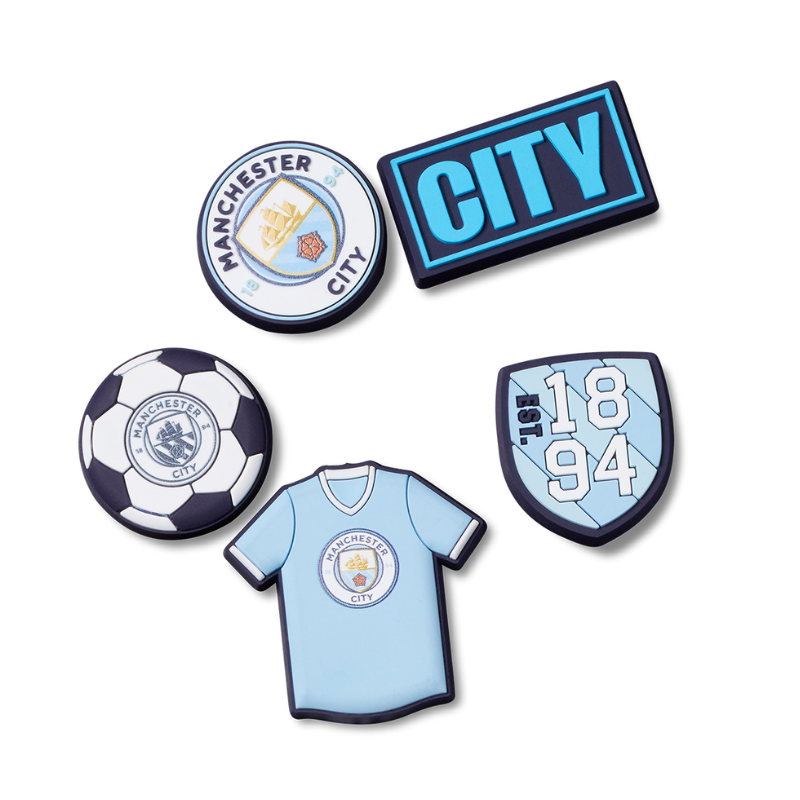 Crocs Charms Manchester City 5pk