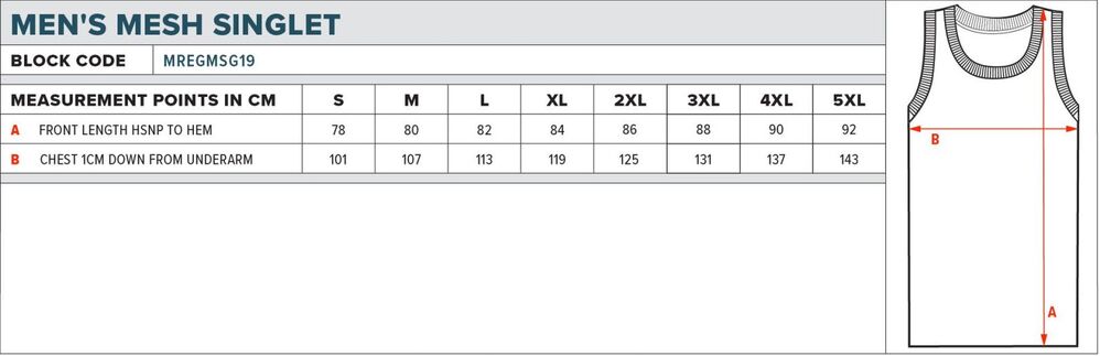 AFL Indig Training Singlet Fremtl