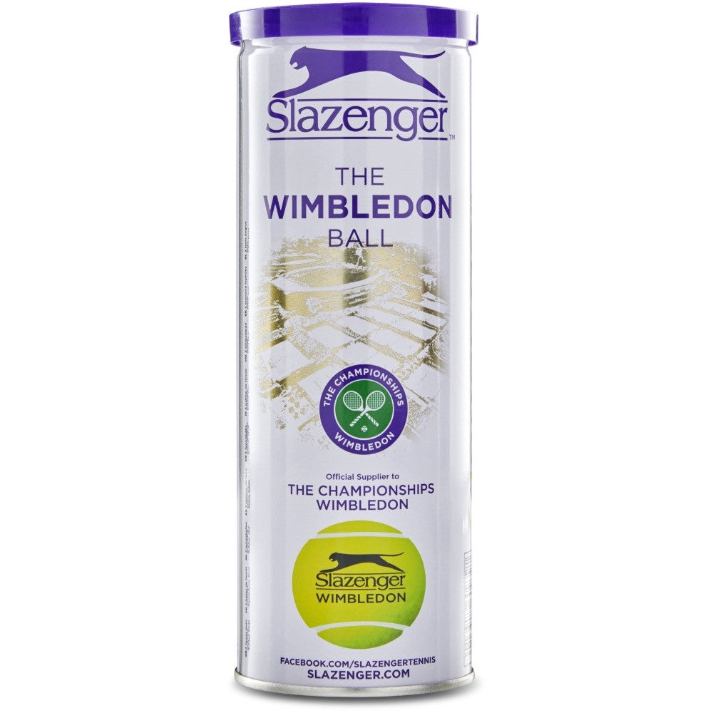 Slazenger Wimbledon Grasscourt 3 Ball TIN