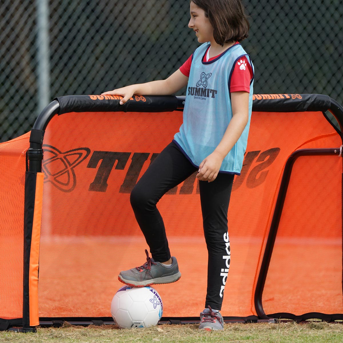 Summit Aluminium Folding Goal 0.9X1.5 (3ftX5ft)
