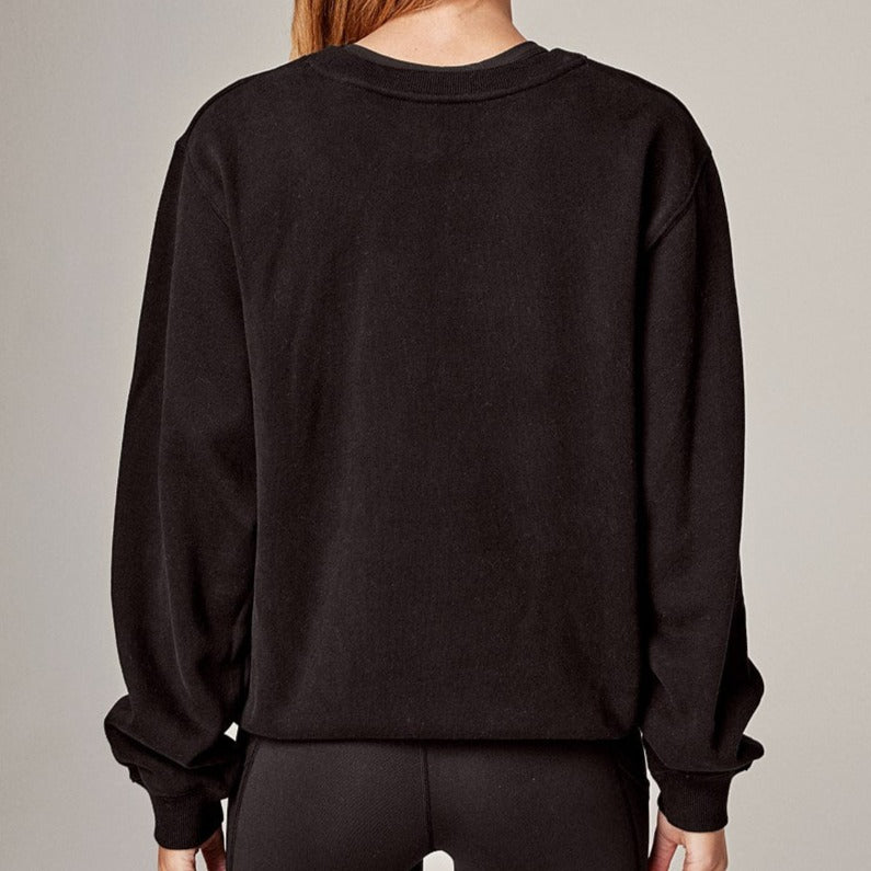 Running Bare legacy crew neck sweat
