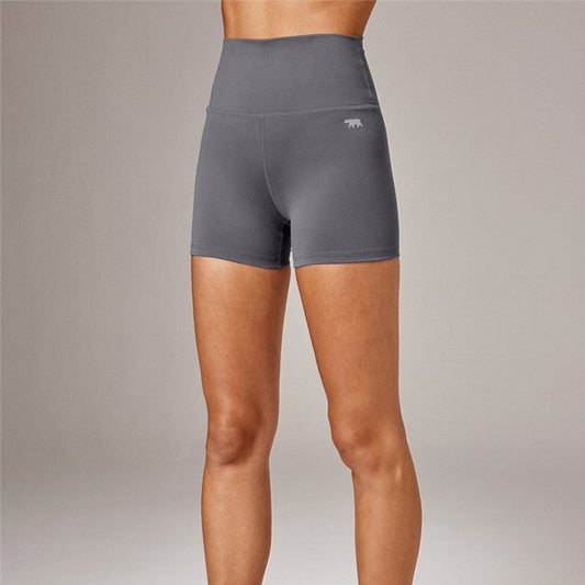 Running Bare Ab Tastic Peach Studio 2.0 Bike Tight W/Pk 4in