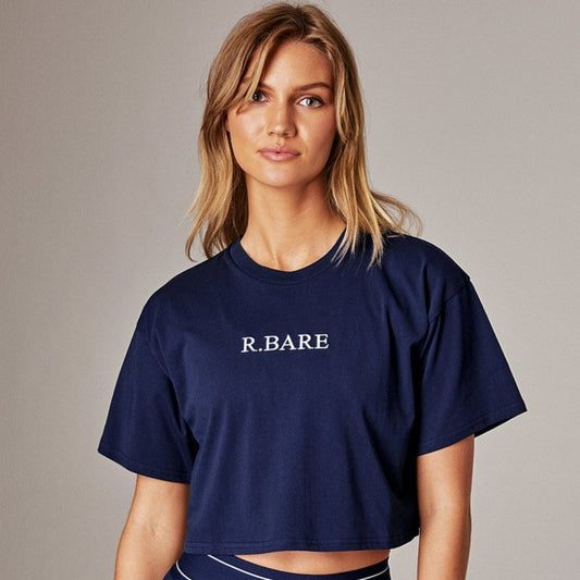Running Bare Street Style Crop Tee