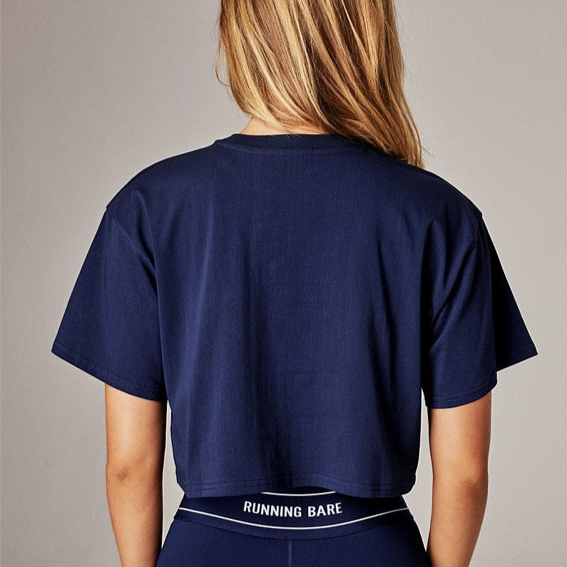 Running Bare Street Style Crop Tee