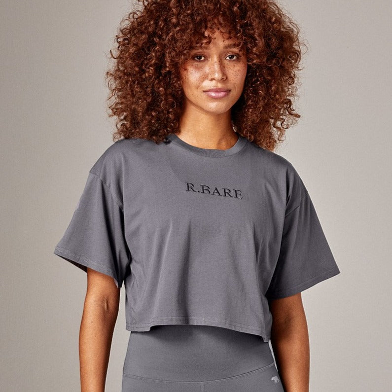 Running Bare Street Style Crop Tee