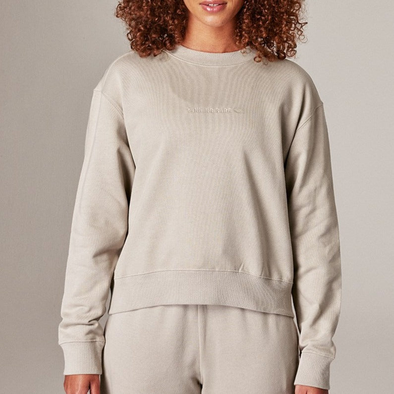Running Bare Legacy Crew Neck Crop Sweatshirt