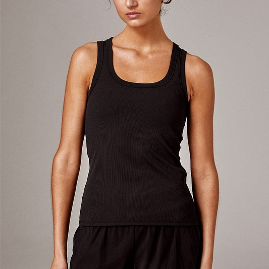 Running Bare Aspire Ribbed Tank