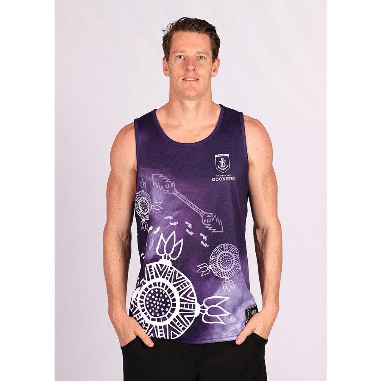 AFL Indig Training Singlet Fremtl