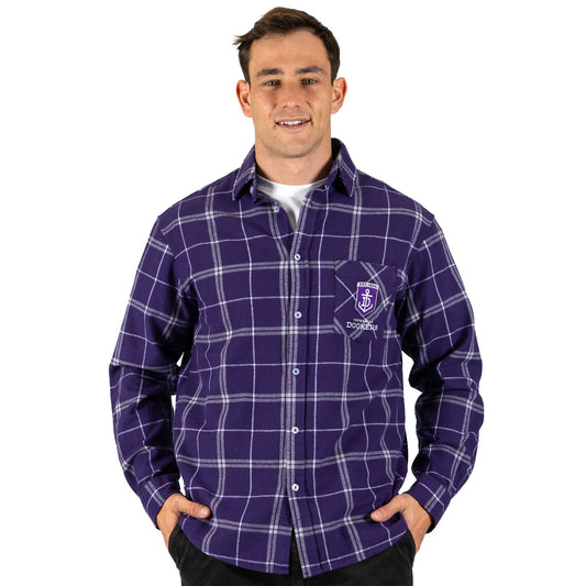 AFL Mustang Flannel Shirt Freo