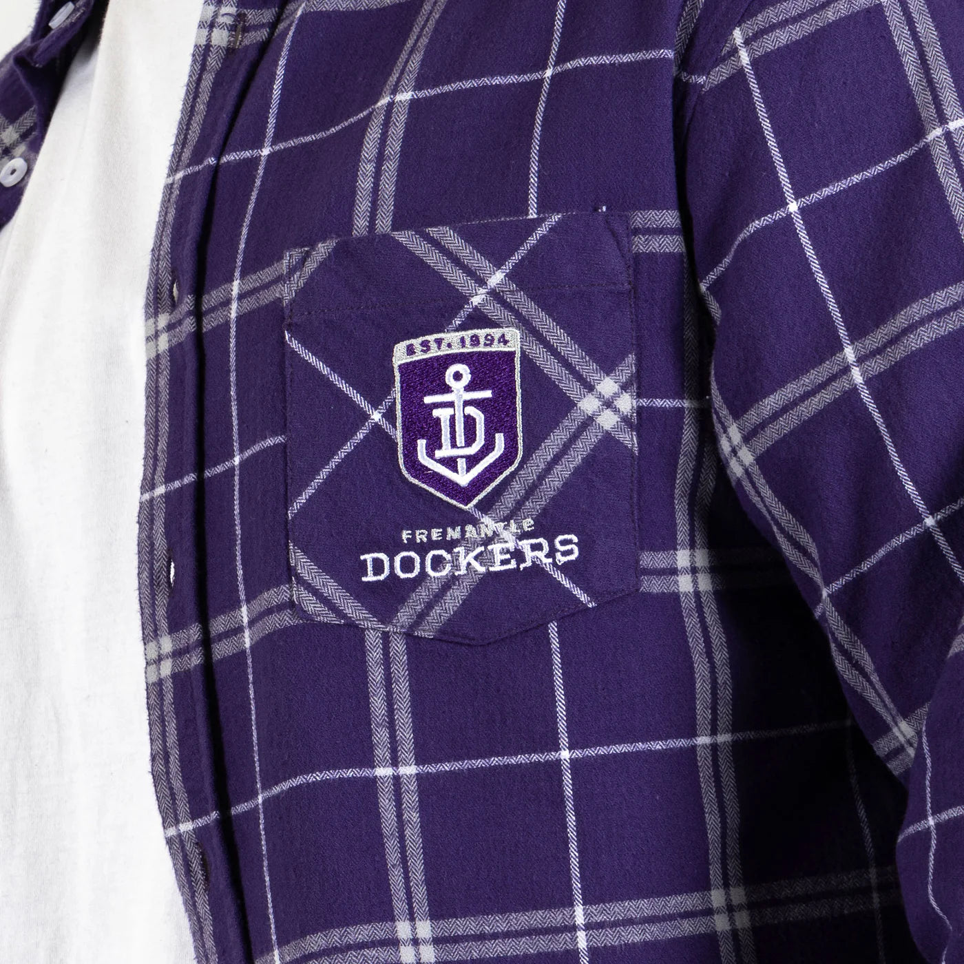 AFL Mustang Flannel Shirt Freo