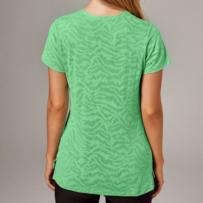 Running Bare Always Crew Workout Tee
