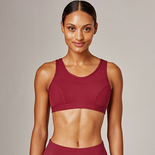 Running Bare ellipse sculpt sports bra (high support)