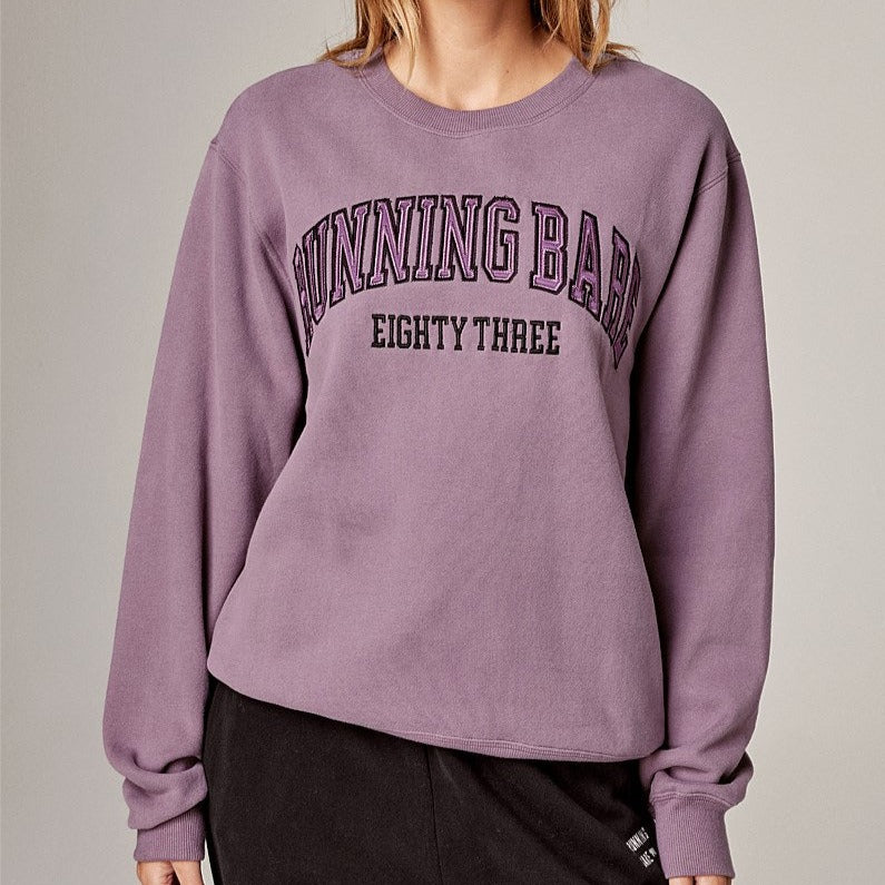 Running Bare legacy 2.0 crew neck sweatshirt