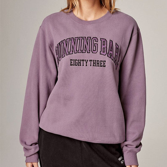 Running Bare legacy 2.0 crew neck sweatshirt