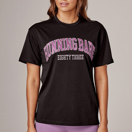 Running Bare totem 2.0 boyfriend tee