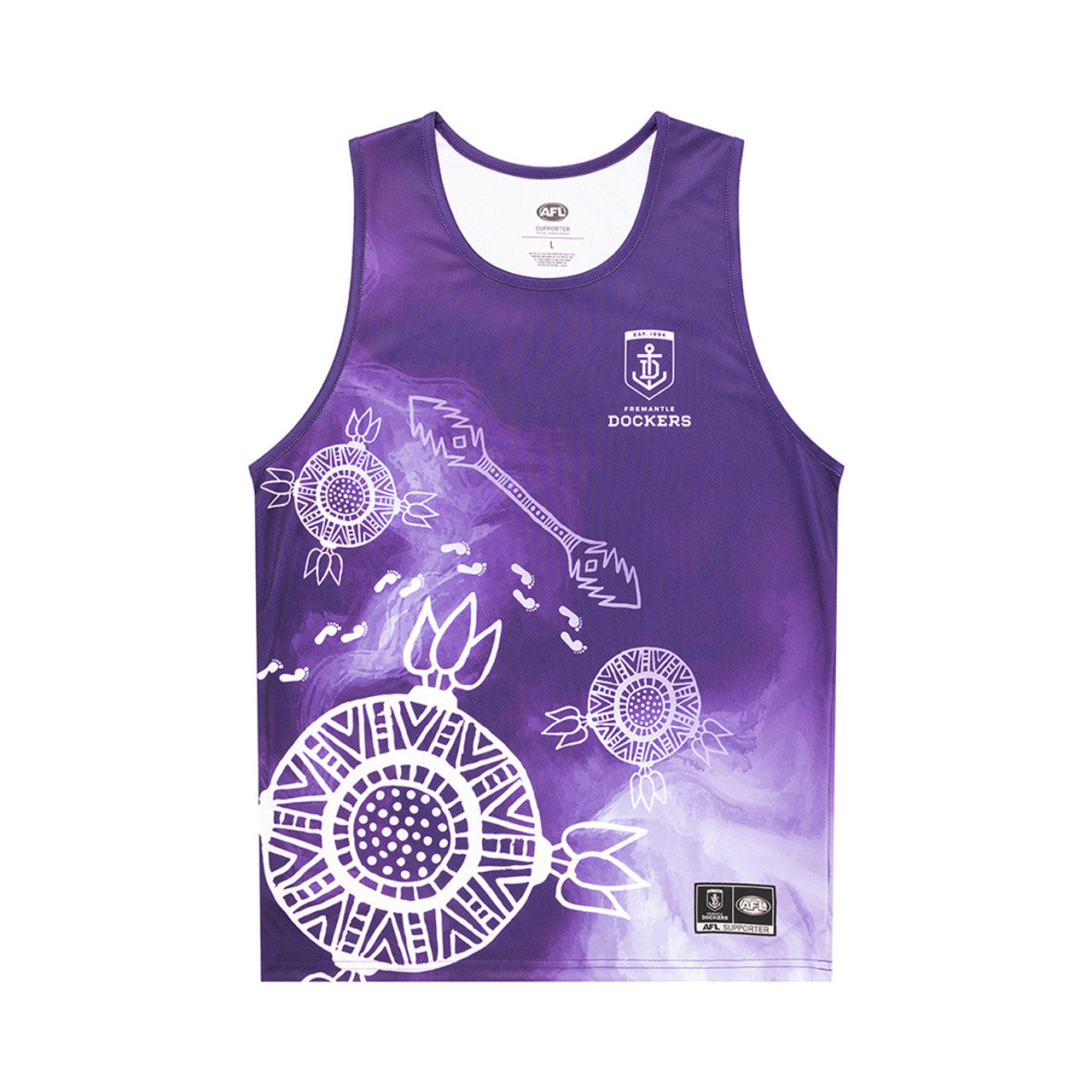 AFL Indig Training Singlet Fremtl