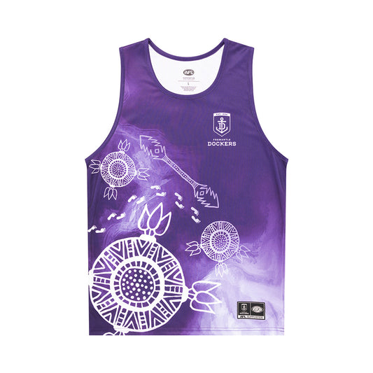 AFL Indig Training Singlet Fremtl