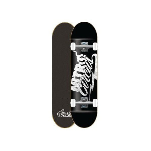 Nitro Circus Amplified Black Bolt Skateboard