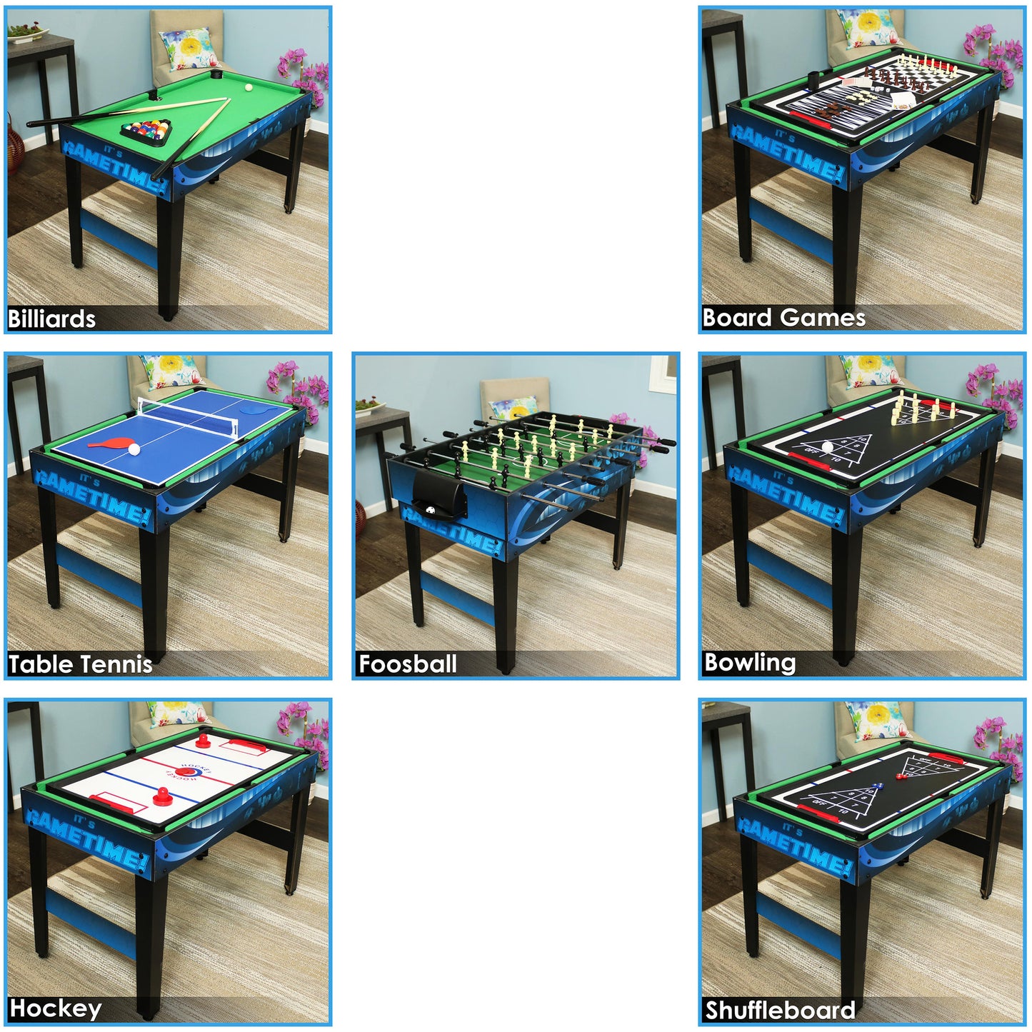 10 IN 1 Multi Game Table
