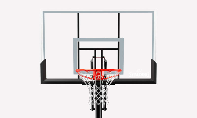 Spalding Portable System - 50 in Acrylic (Pro Glide Advanced Lift).