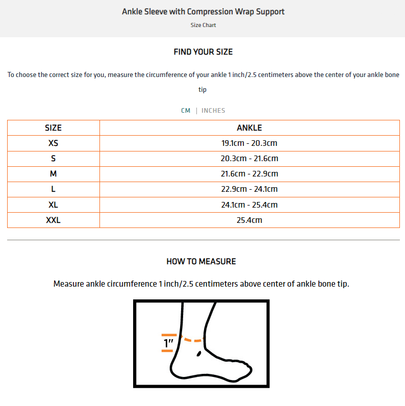 Shock Doctor Ankle Sleeve/ Wrap