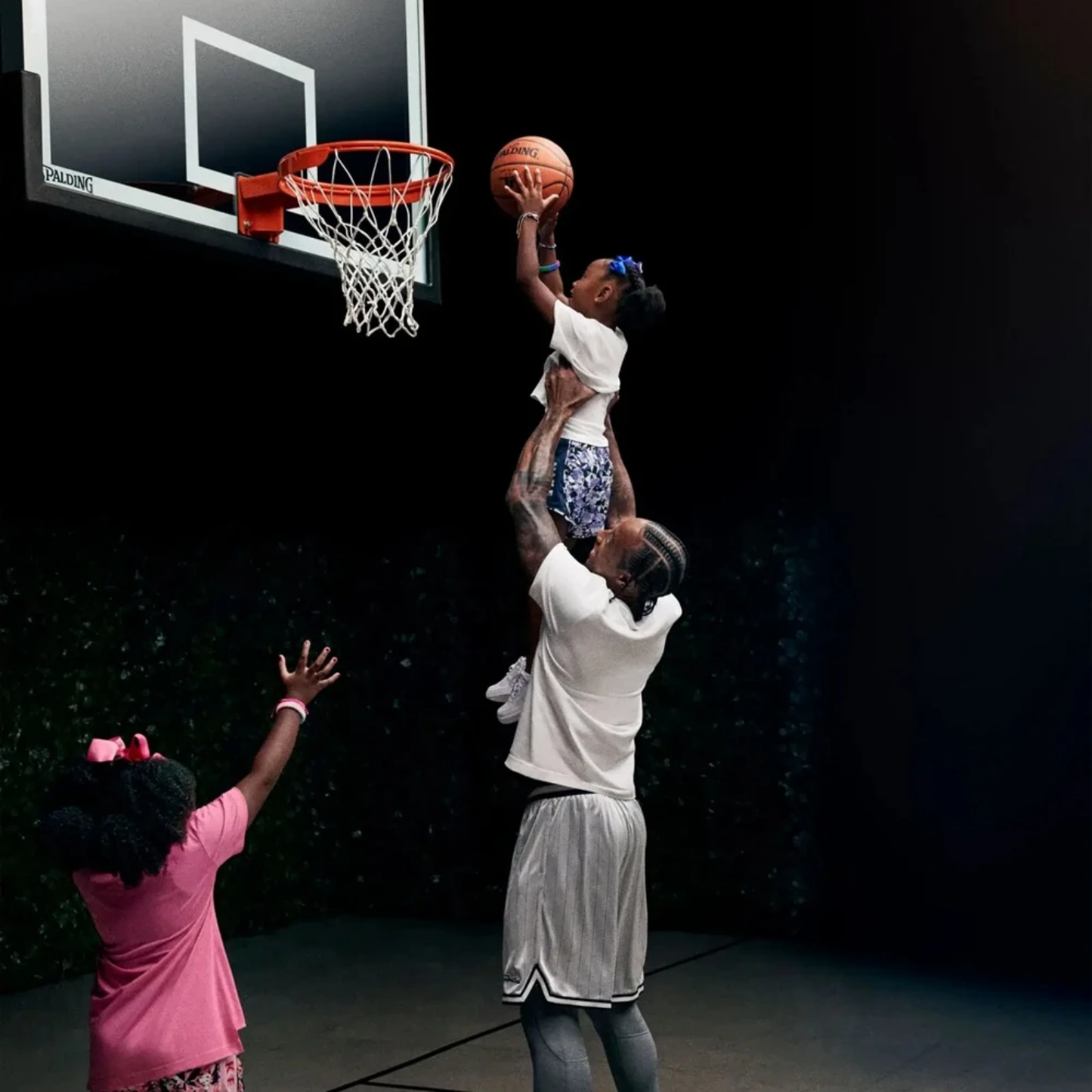 Spalding Arena Renegade 72 Inch In-Ground Basketball Hoop