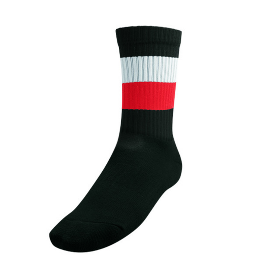 Burley Sekem AFL Sekem Elite Crew Socks S St Kilda