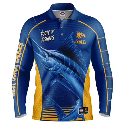 AFL Fishing Shirt WCE Jnr