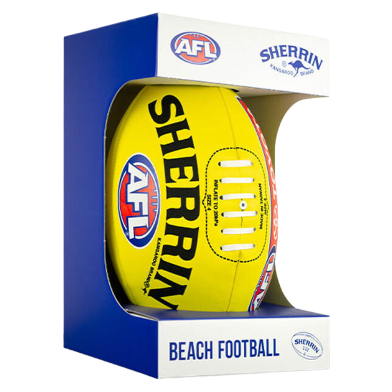 Sherrin AFL Replica Beach Football Boxed
