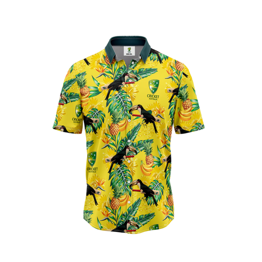 Cricket Australia 'Toucan Screamer' Hawaiian Shirt