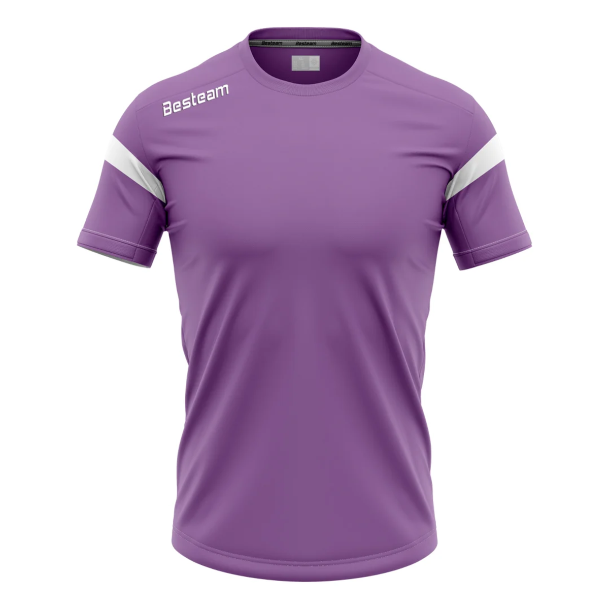 Besteam Rivero Soccer Jersey - Fuchsia Purple/Light Grey
