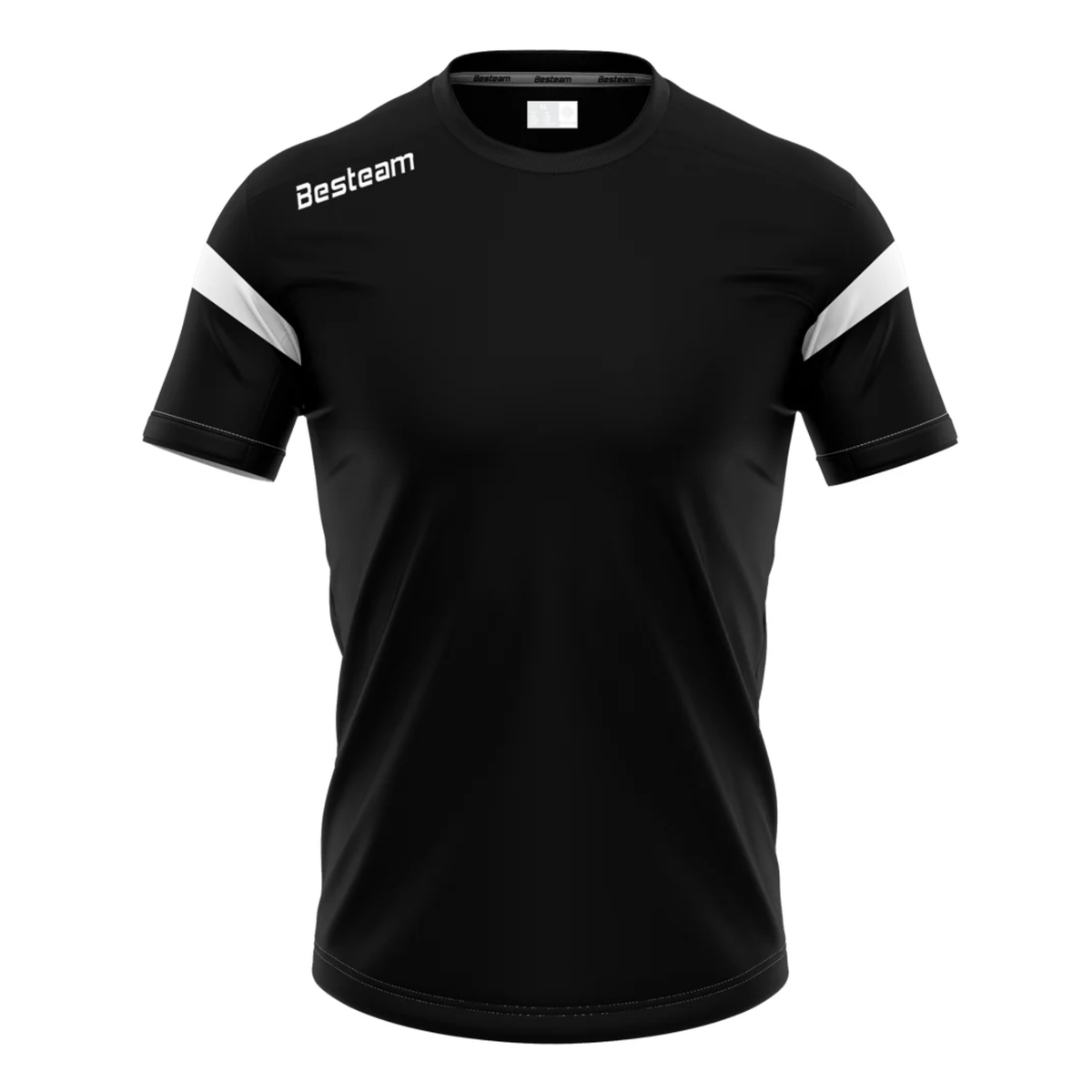 Besteam Rivero Soccer Jersey - Black/Light Grey
