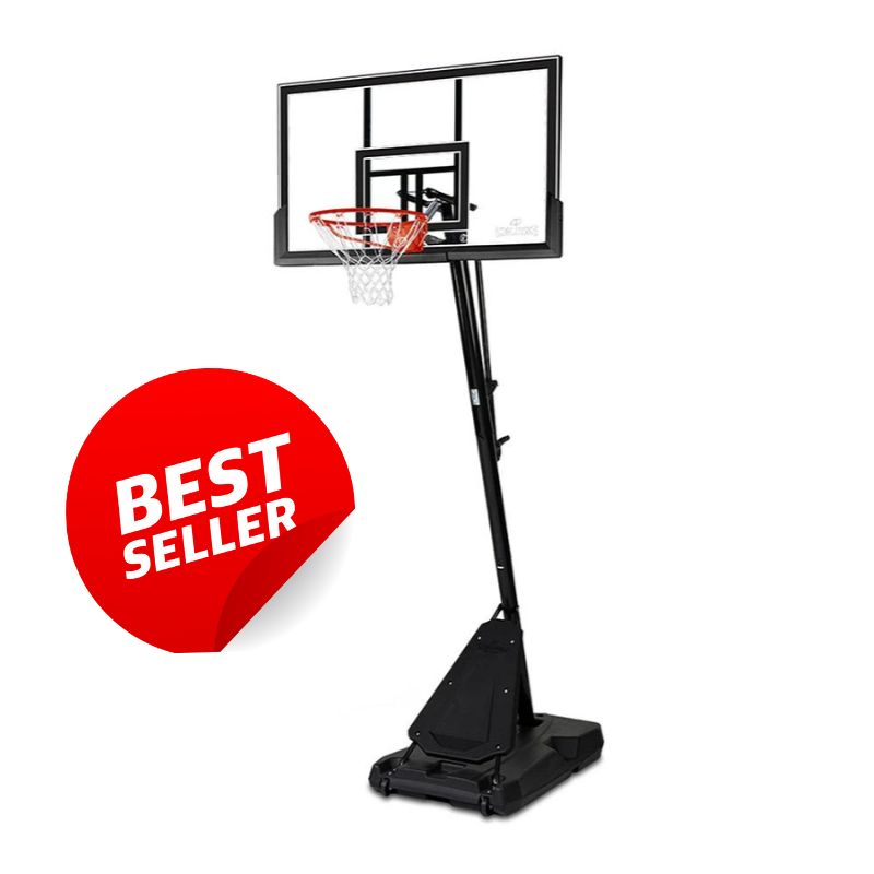 Spalding Portable System - 50 in Acrylic (Pro Glide Advanced Lift).